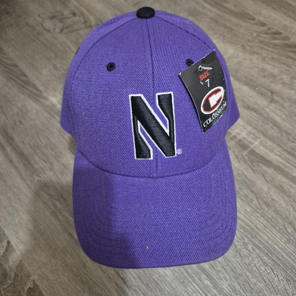 Colosseum Purple Cap with Logo